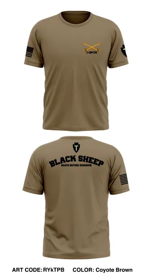 1-124th Cavalry Store 1 Core Men's SS Performance Tee - RYkTPB