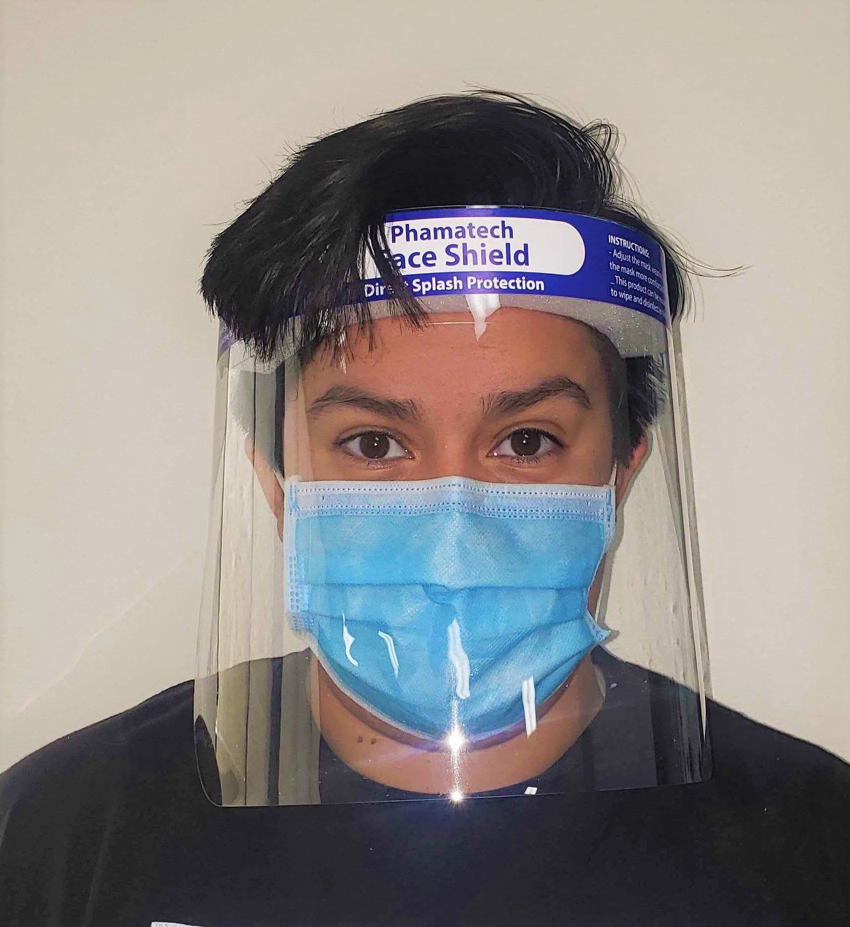 10 Pack Face Shields with 10 Bands and 10 Sponges for Man and Women to Protect Eyes and Face (10PCS)