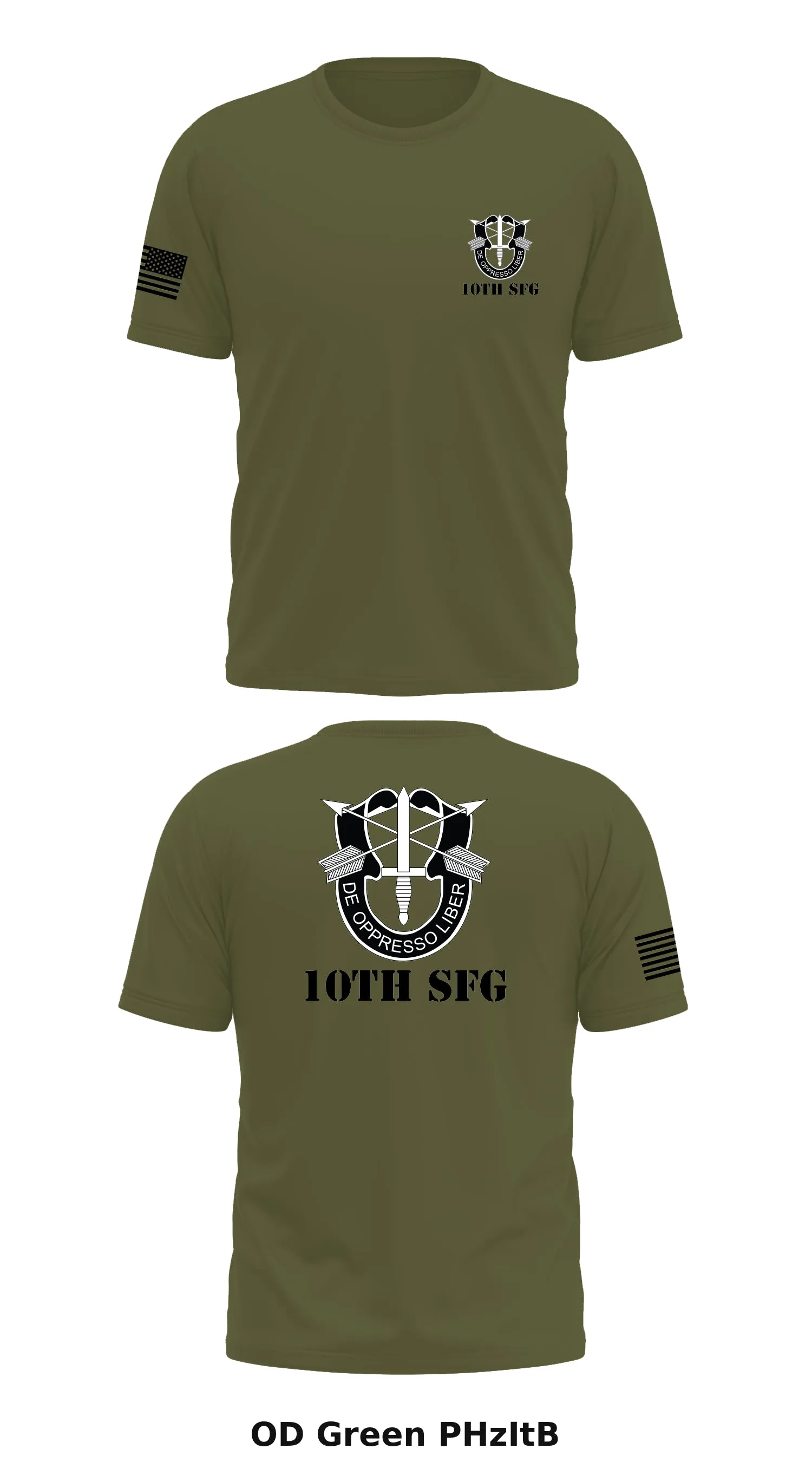 10th SFG Store 1 Core Men's SS Performance Tee - PHzItB