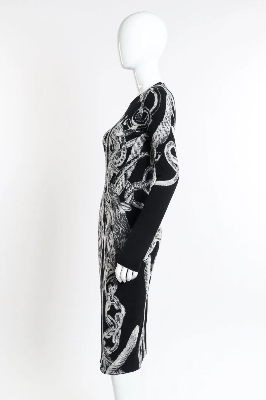 2010 A/W Graphic Knit Dress