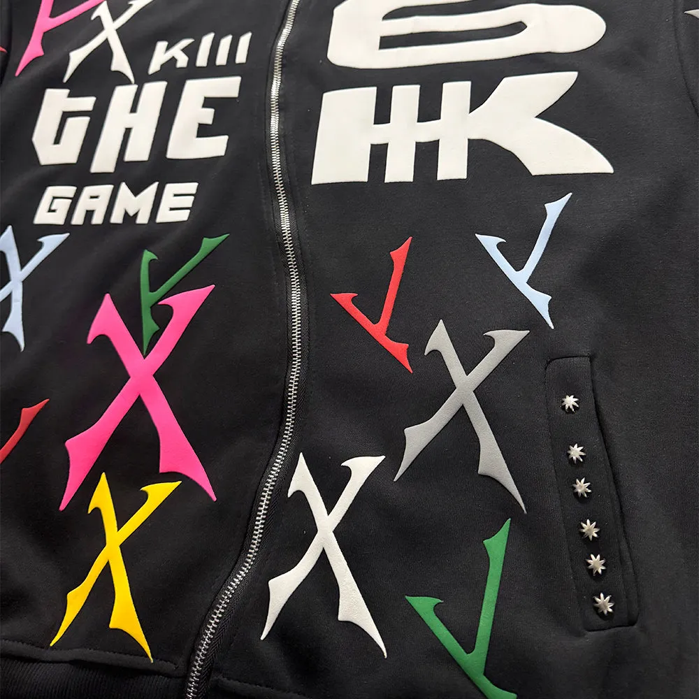 6Kull Full Puff Print Limited Hoodie