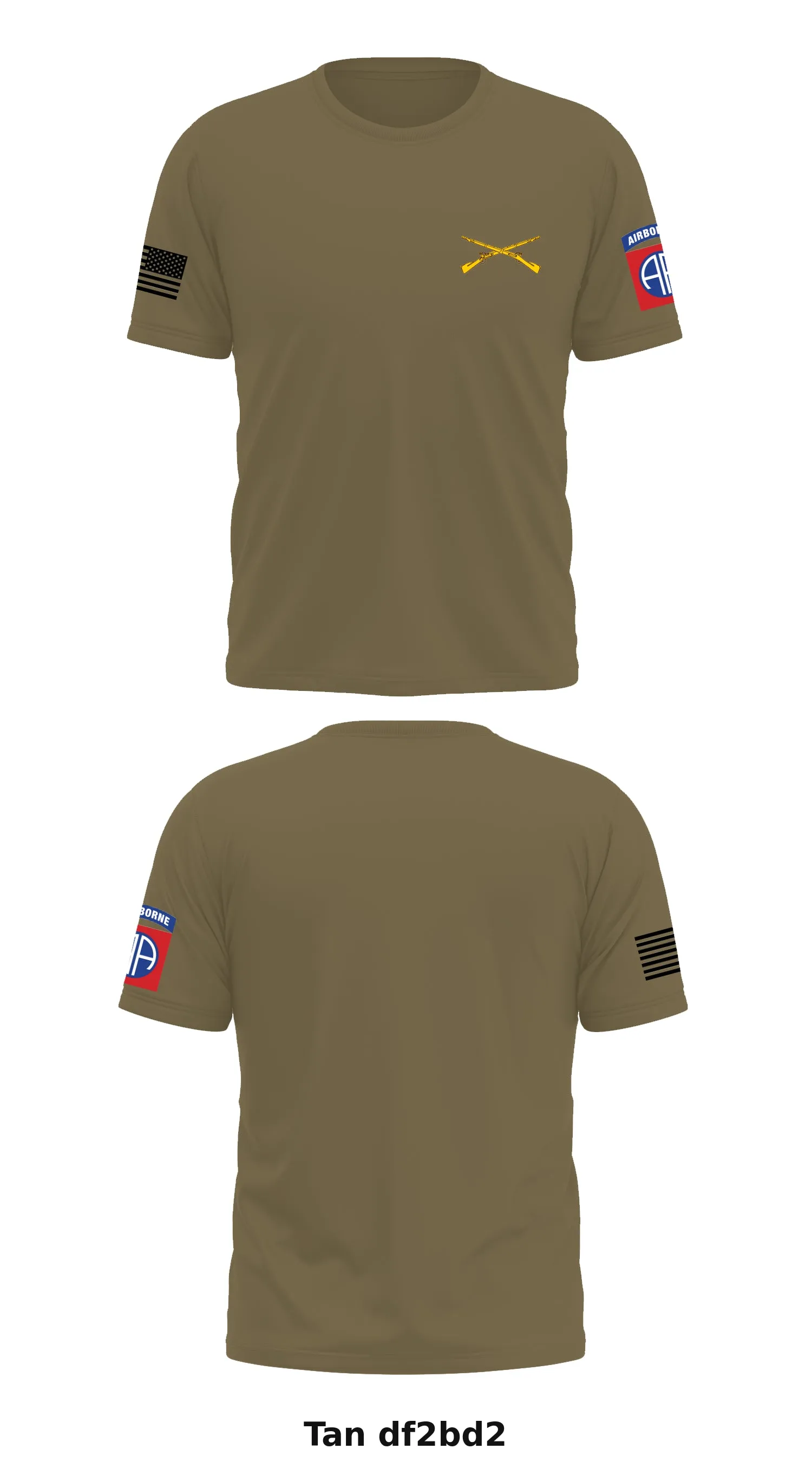 82 airborne  Store 1 Core Men's SS Performance Tee - df2bd2