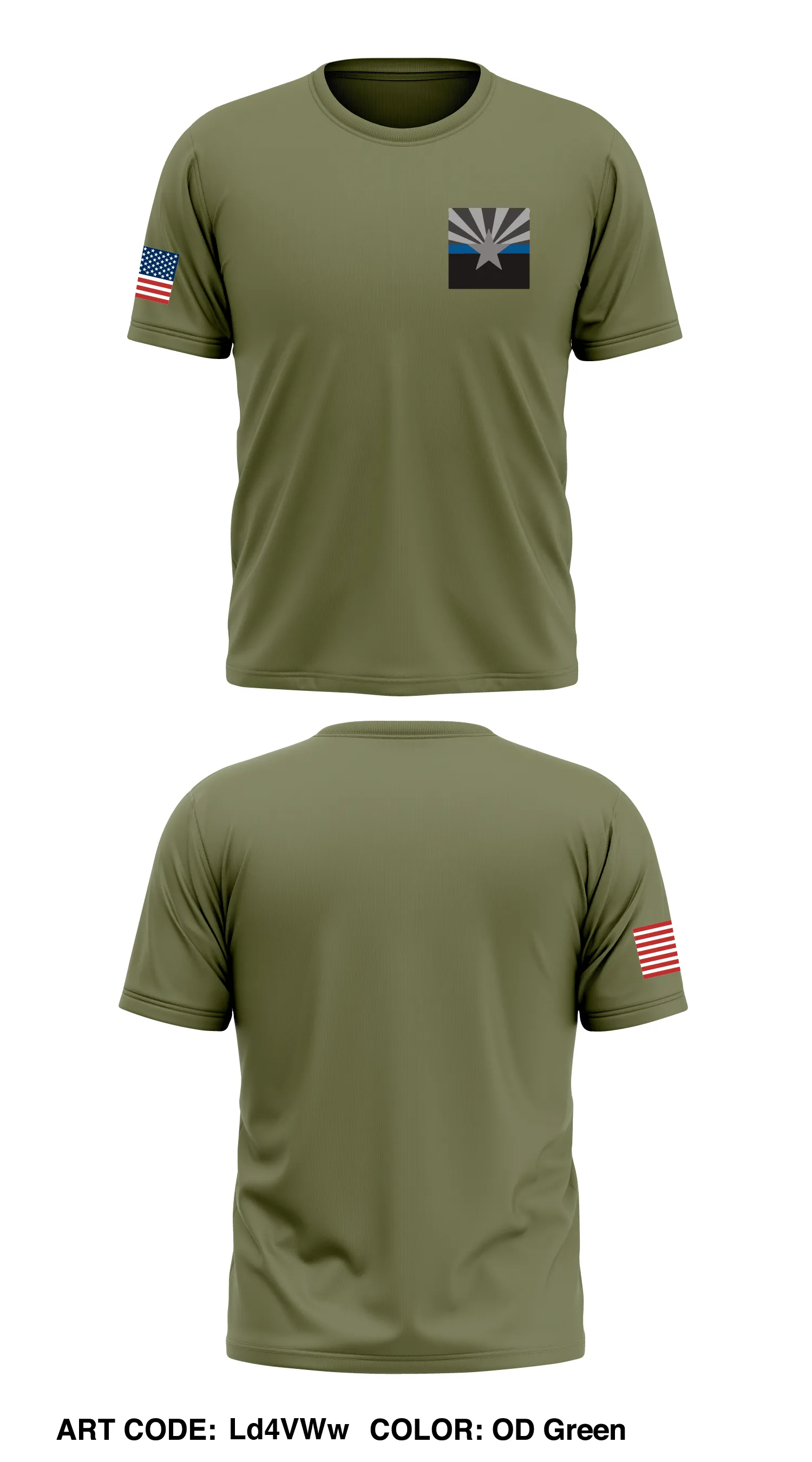 860th MP Co.  Store 1 Core Men's SS Performance Tee - Ld4VWw