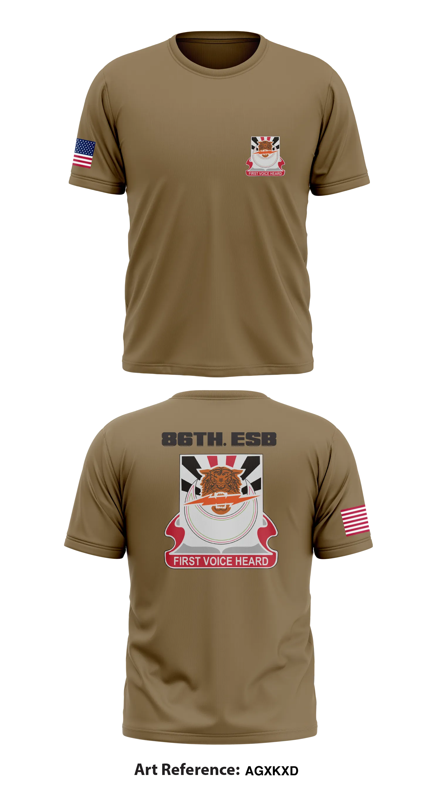 86th. ESB Store 1 Core Men's SS Performance Tee - aGxKxd