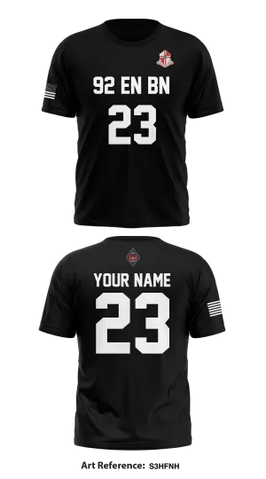 92nd EN BN (Reversible) Core Men's SS Performance Tee - S3hFnH