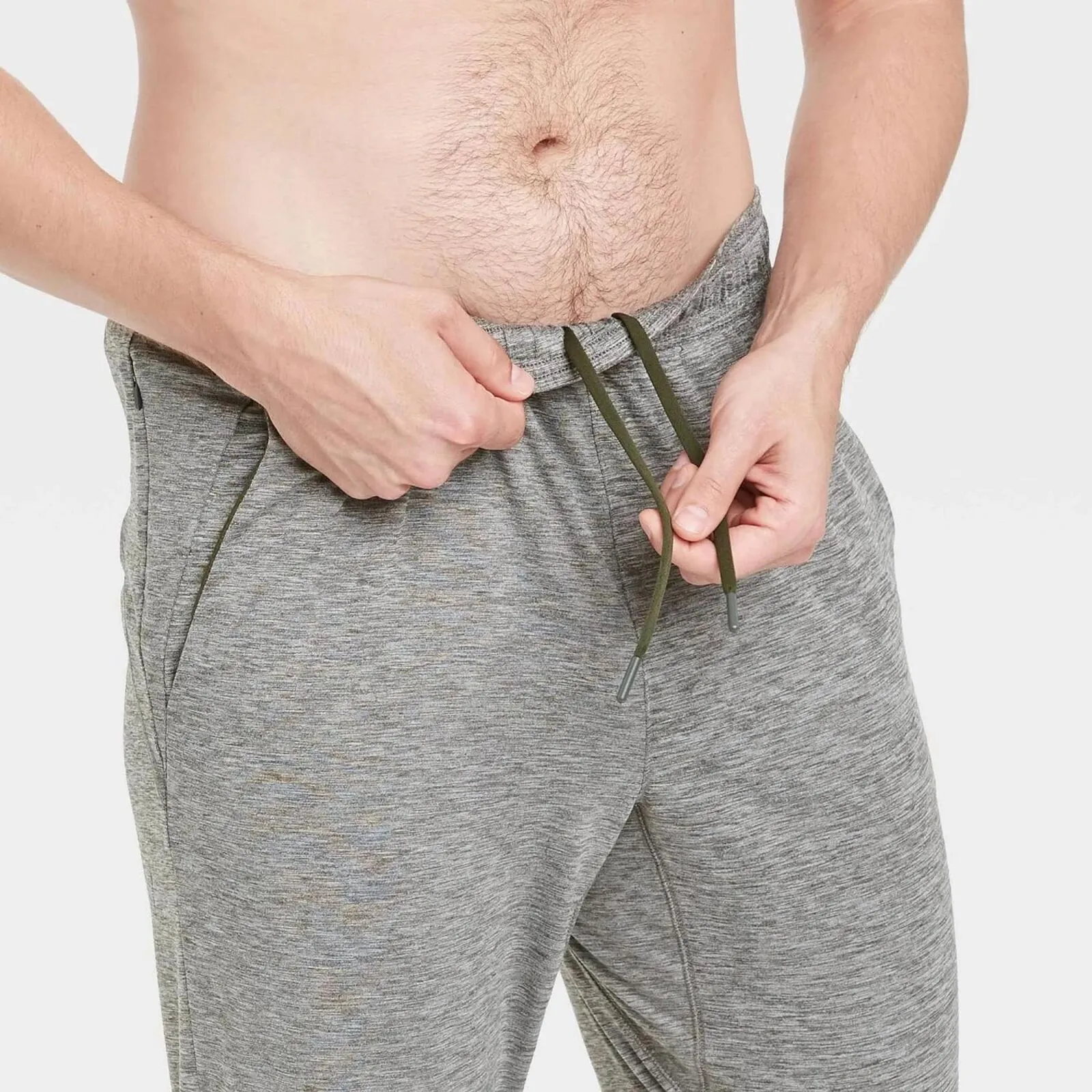 All In Motion Men's Soft Stretch Tapered Joggers Pants 79347494