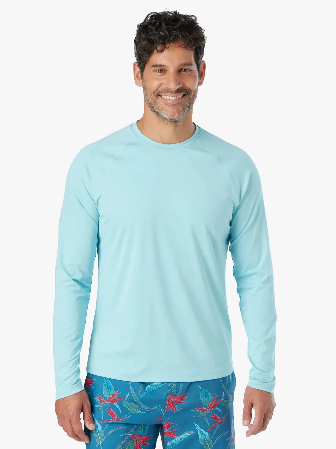 Anchor Rashguard | Aqua
