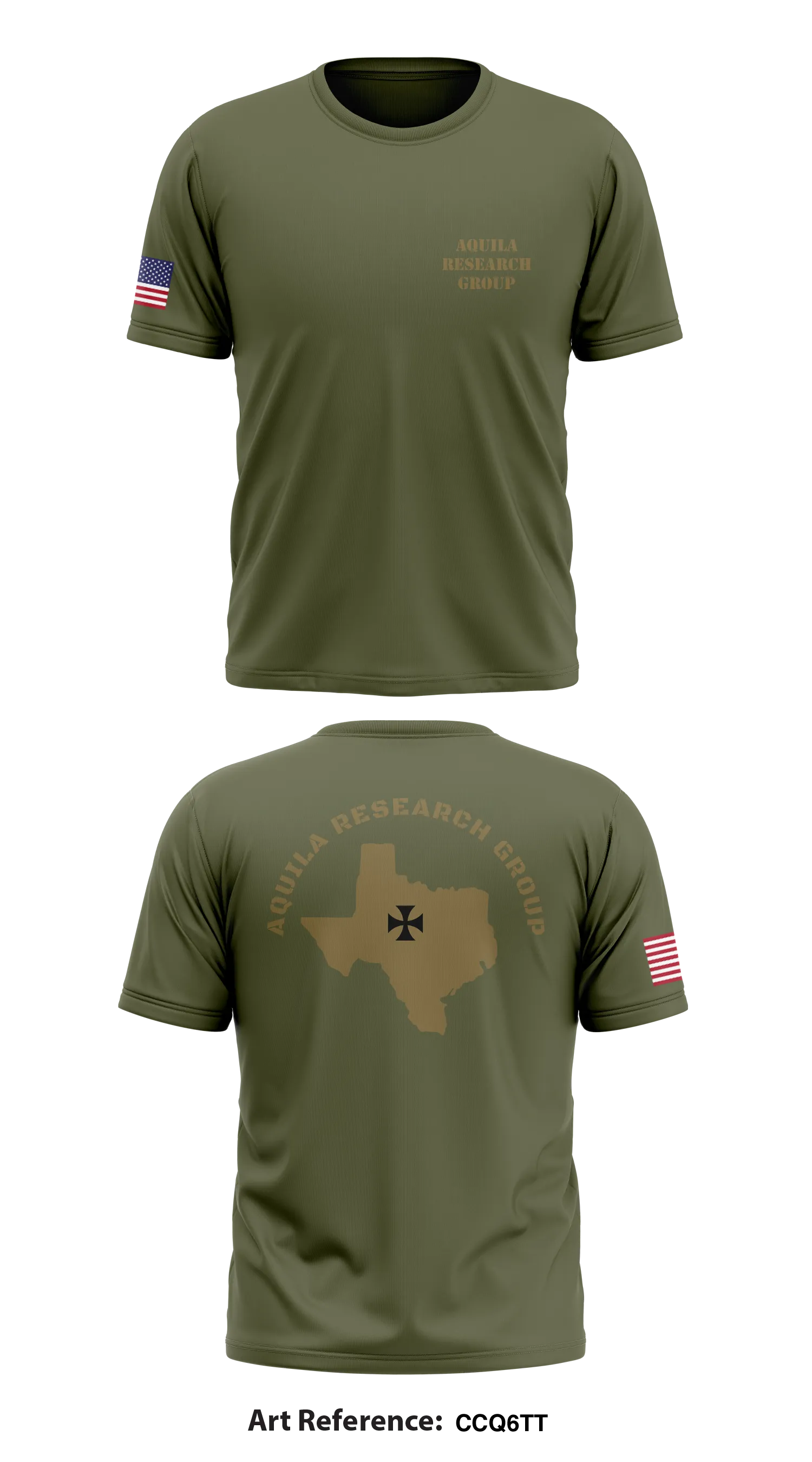 Aquila Research Group Store 1 Core Men's SS Performance Tee - cCQ6TT