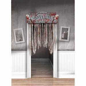 Asylum Bloody Doorway Curtain