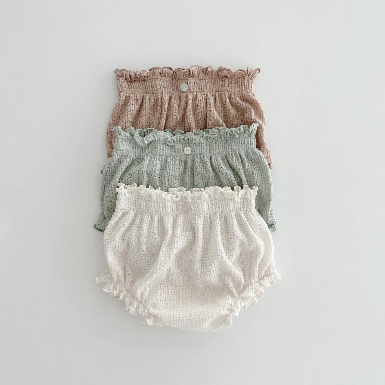 Baby Summer Addie Top and Bloomer Set - Mint