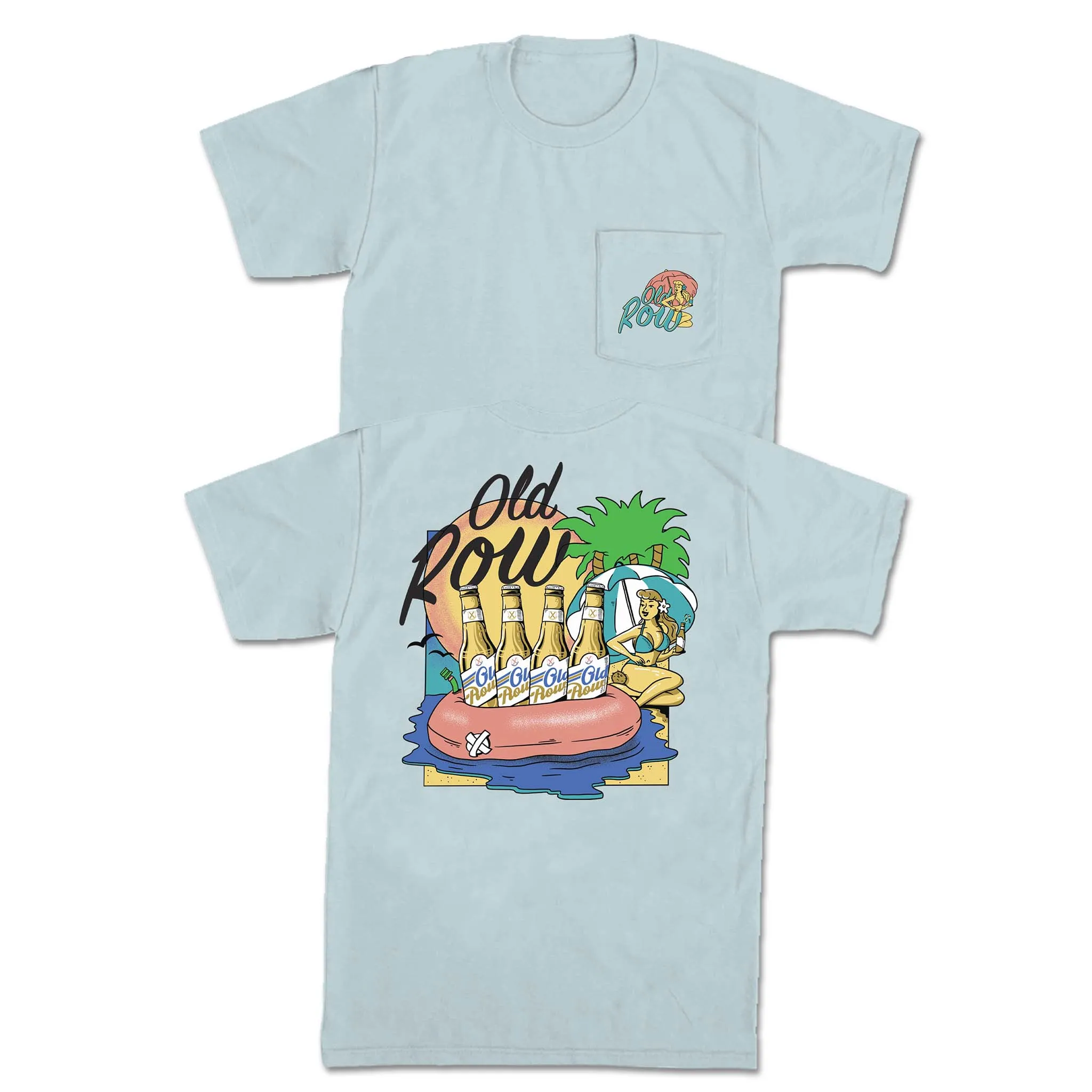 Beer Floats Short Sleeve T-Shirt
