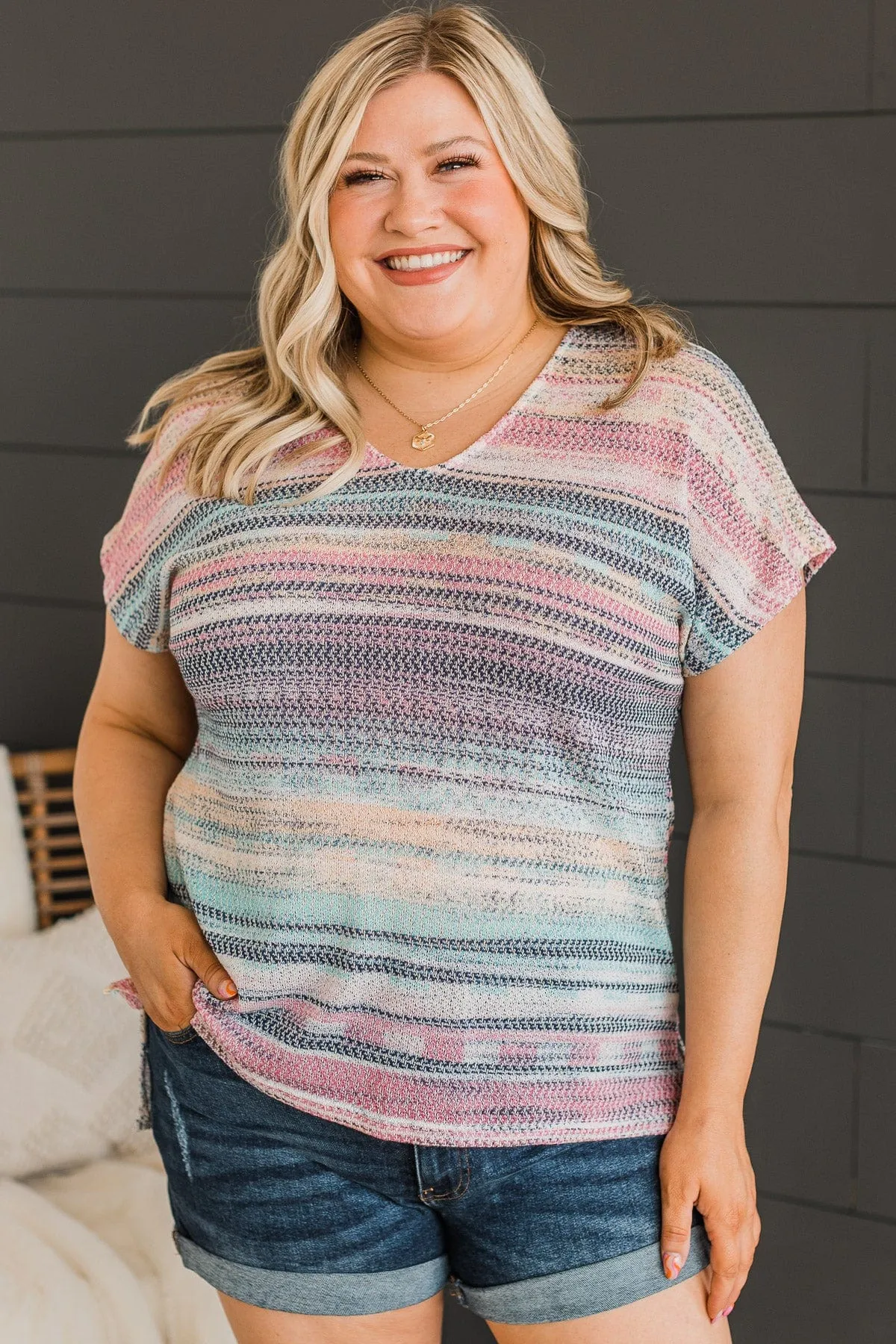 Better Than That Knit Top- Multi-Color