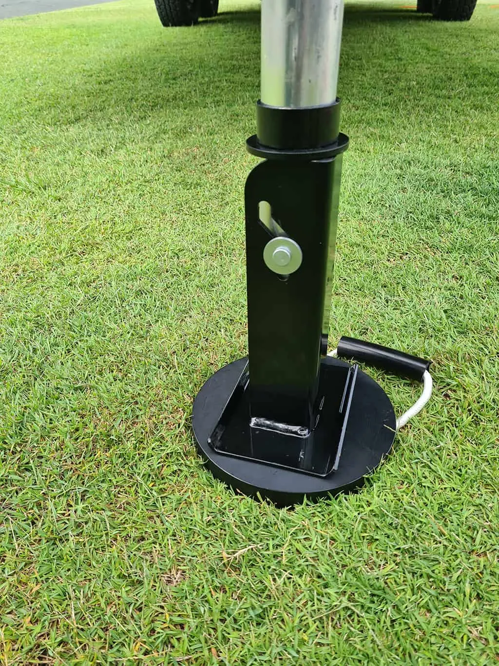 Black Jack - Trailer Jack Foot Pad