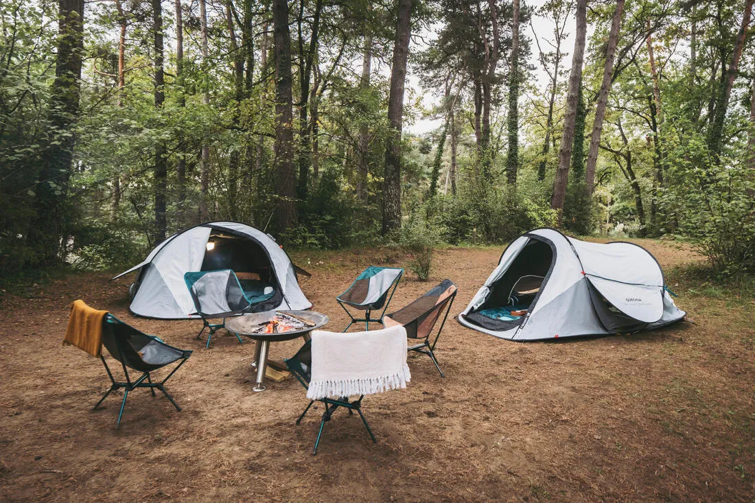 Camping tent 2 Seconds - 2-Person - Fresh&Black