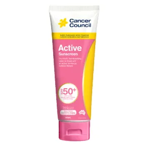 Cancer Council Active Pink Sunscreen SPF50  110mL