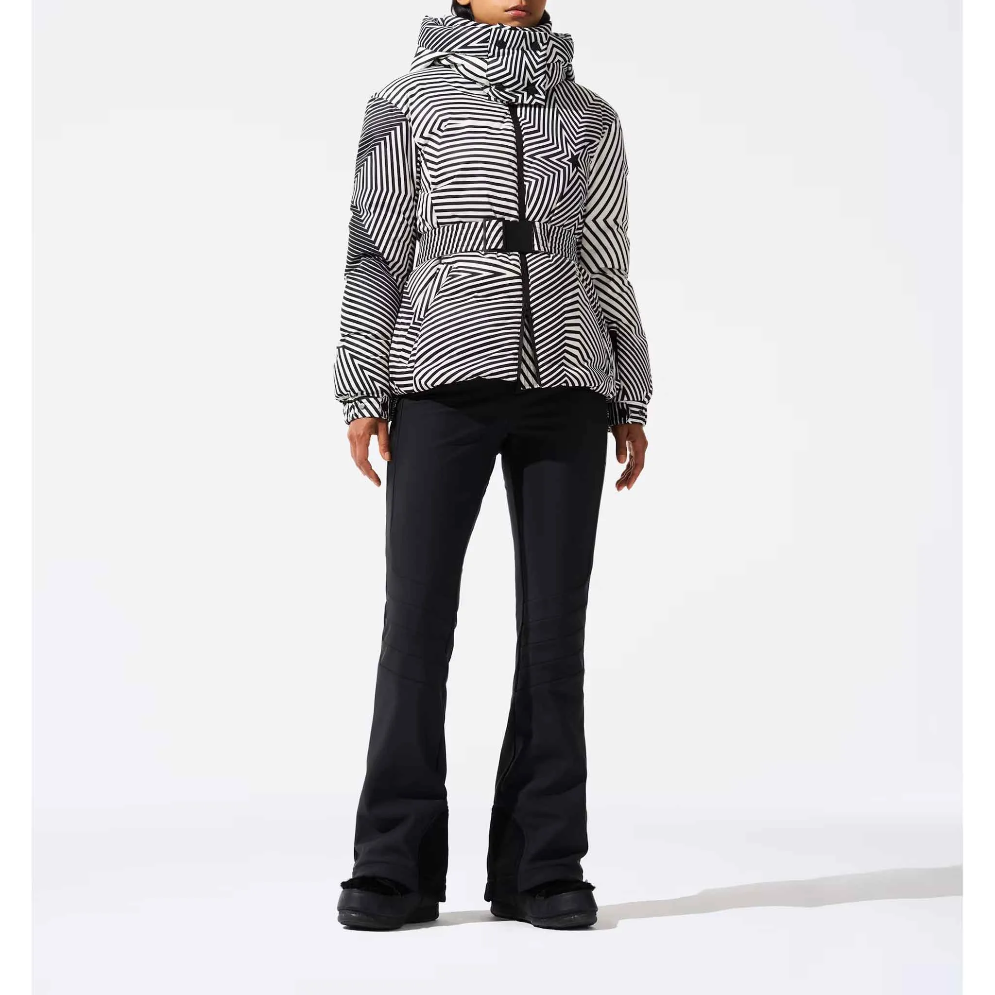 Candice Ski Jacket in Warped Star Print