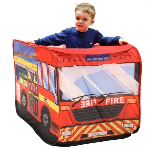 Children's Pop-Up Fire Engine Play Tent | Role Play Fun | Den