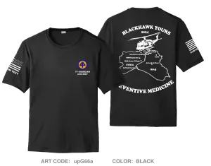 CUSTOM HHC 44Th IBCT (Medical Section) Hi-Tech Performance Unisex SS Tee - upG66a