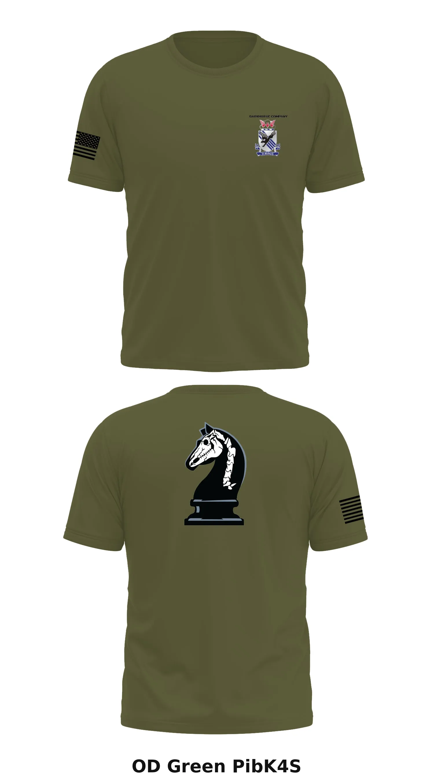 D Co, 307th AEB Store 1 Core Men's SS Performance Tee - PibK4S