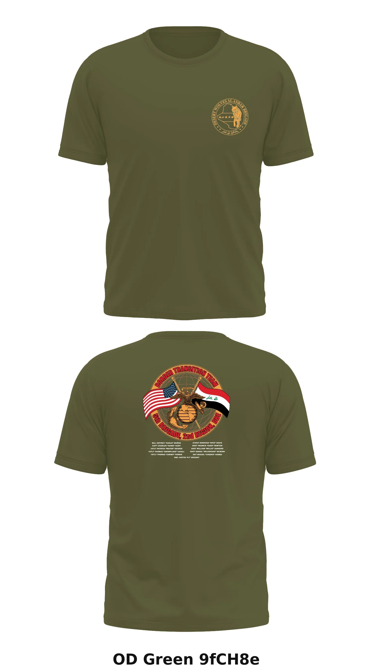 Desert Wolves  Store 1 Core Men's SS Performance Tee - 9fCH8e
