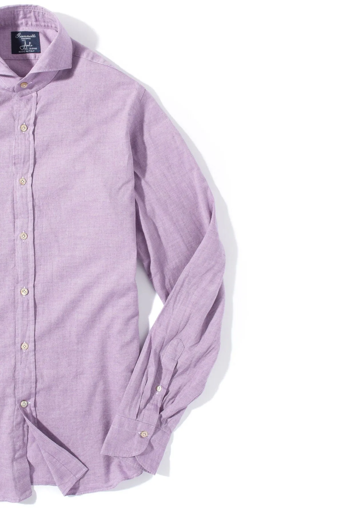 Diablo Cotton Shirt in Purple