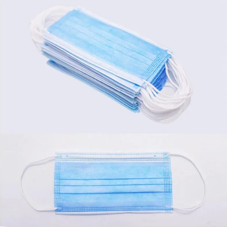Disposable Protective 3-Ply Face Mask 50 pcs