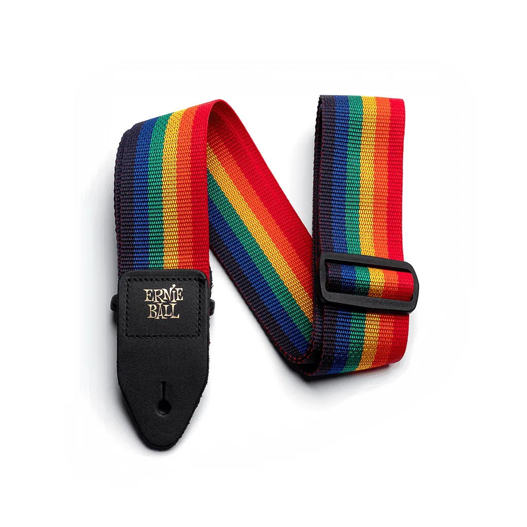 Ernie Ball Polypro Rainbow Guitar Strap