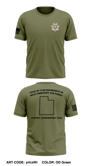 Fugitive apprehension team Store 1 Core Men's SS Performance Tee - p4caWr