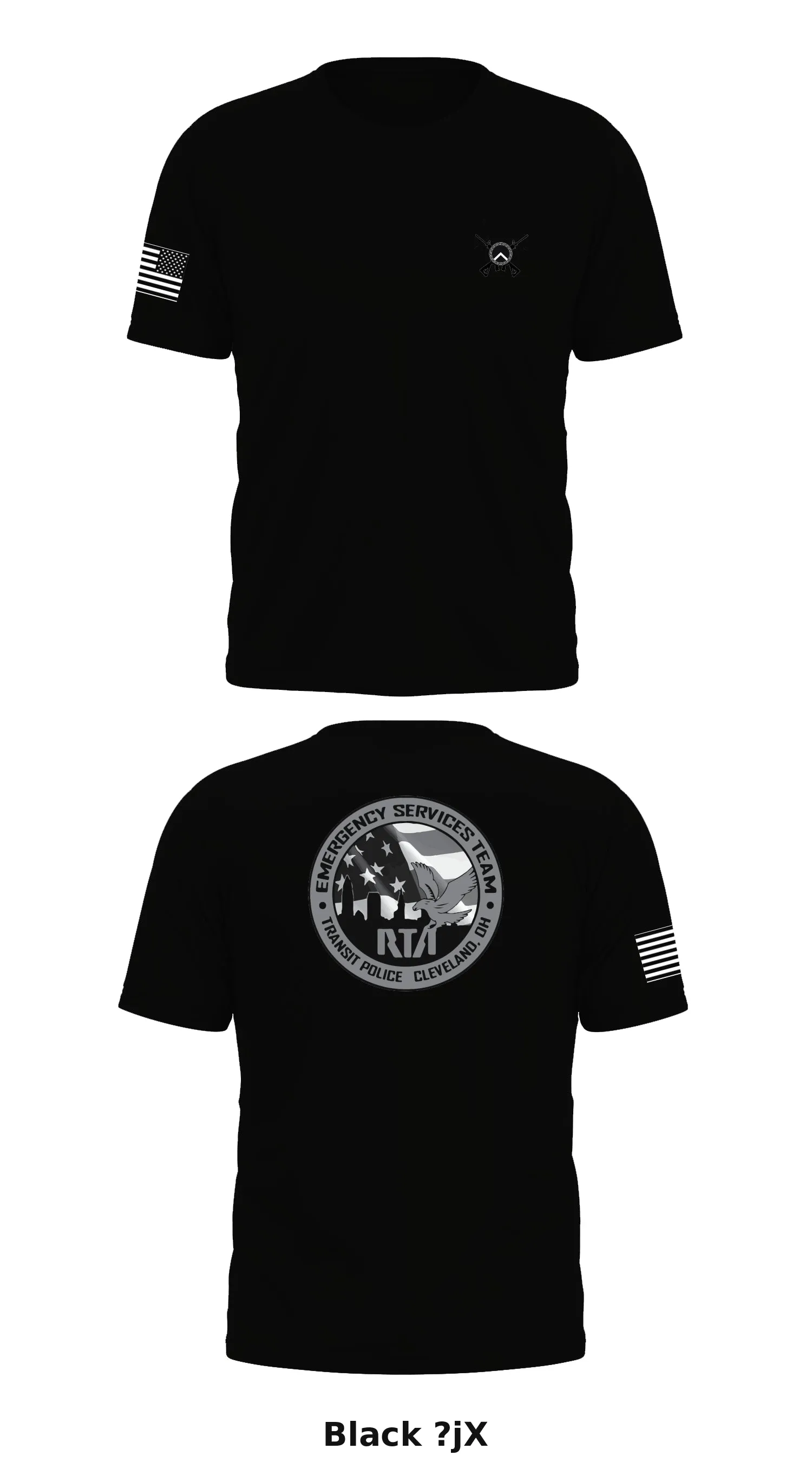 GCRTA Emergency Service Team (EST) Store 1 Core Men's SS Performance Tee - ?jX