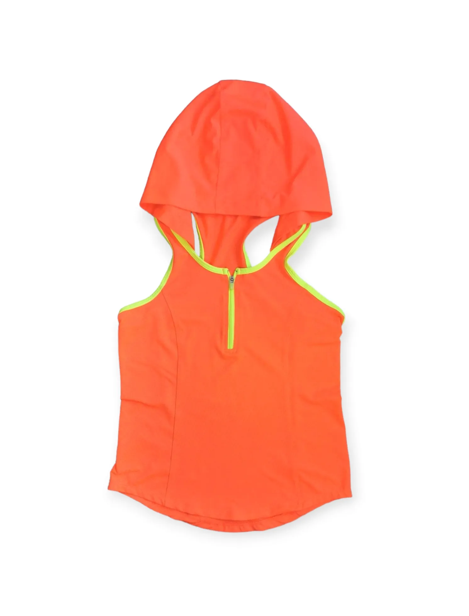 GIRL SIZE MEDIUM (10 YEARS) - REFLEX, Athletic Tank Top, Hooded EUC B35