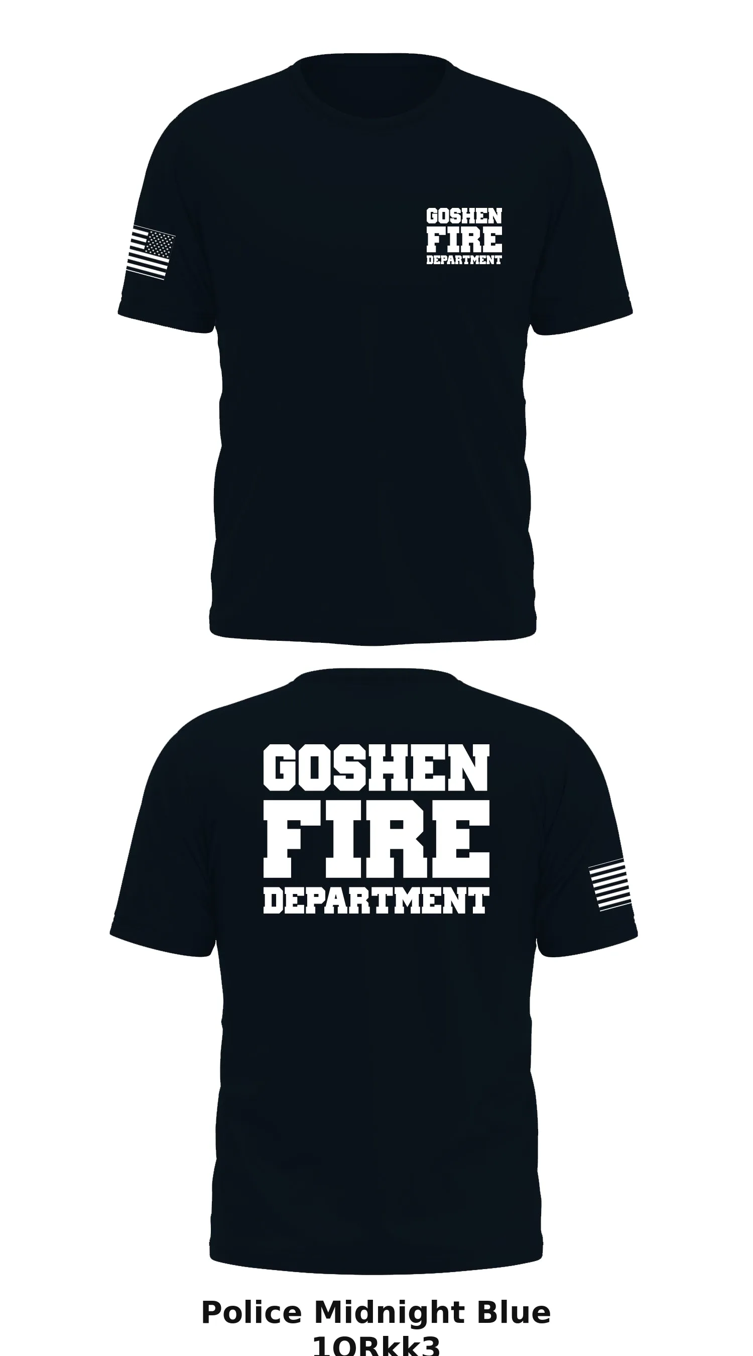 GOSHEN FIRE DEPARTMENT  Store 1 Core Men's SS Performance Tee - 1ORkk3