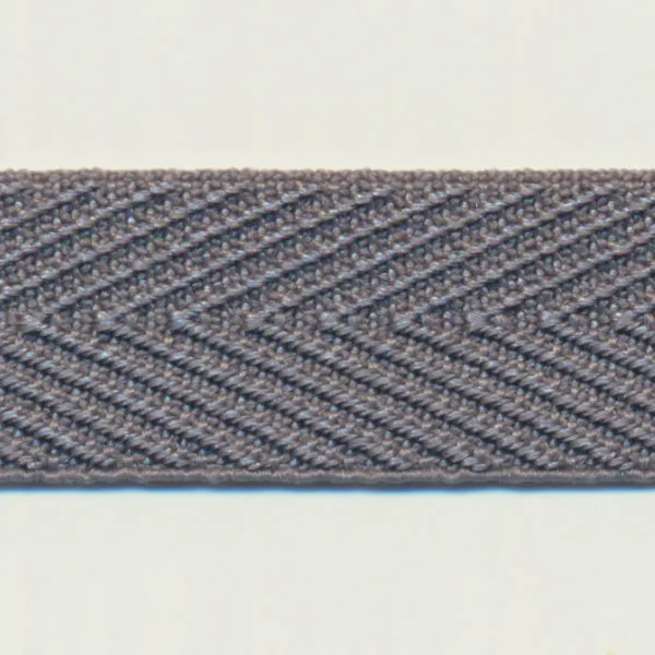Herringbone Stretch Tape #49 Charcoal