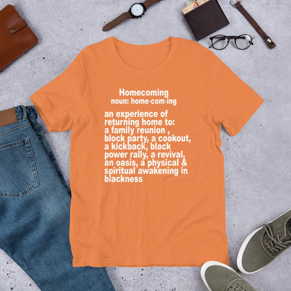 Homecoming Meaning Tshirt