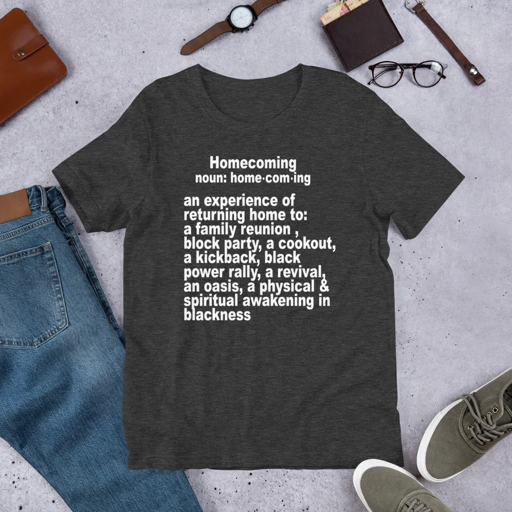 Homecoming Meaning Tshirt