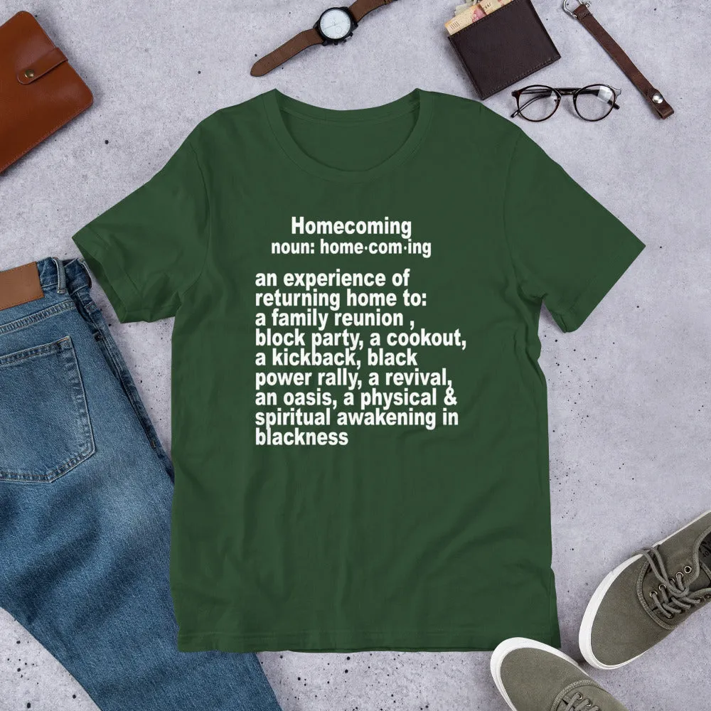 Homecoming Meaning Tshirt