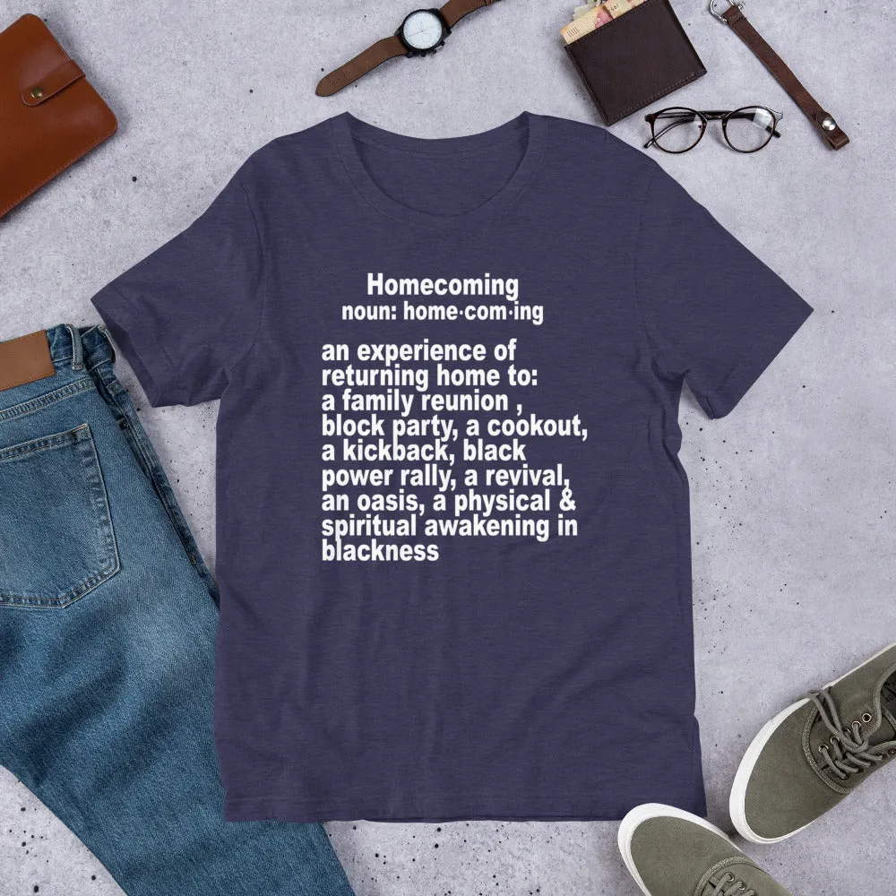 Homecoming Meaning Tshirt