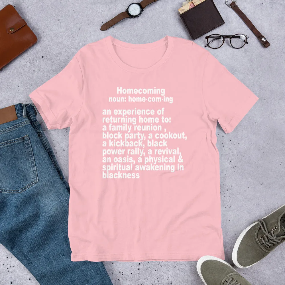Homecoming Meaning Tshirt