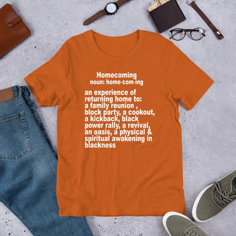 Homecoming Meaning Tshirt