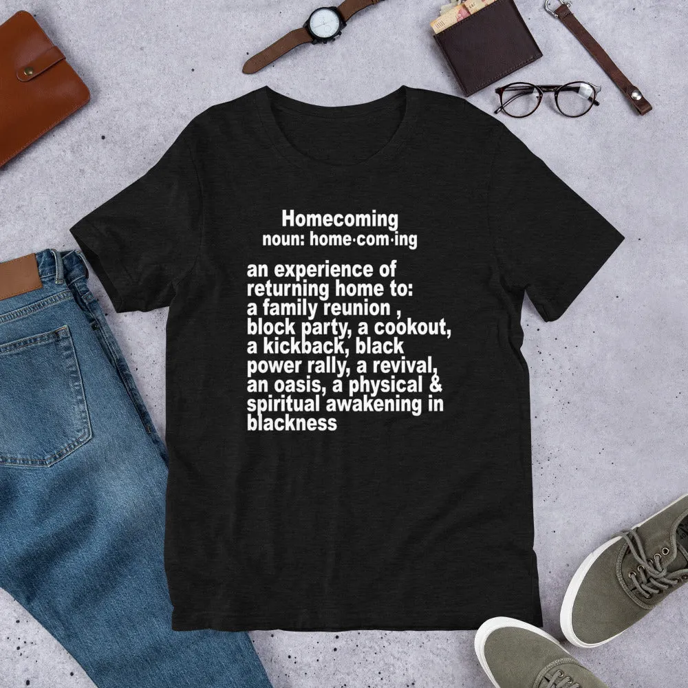Homecoming Meaning Tshirt