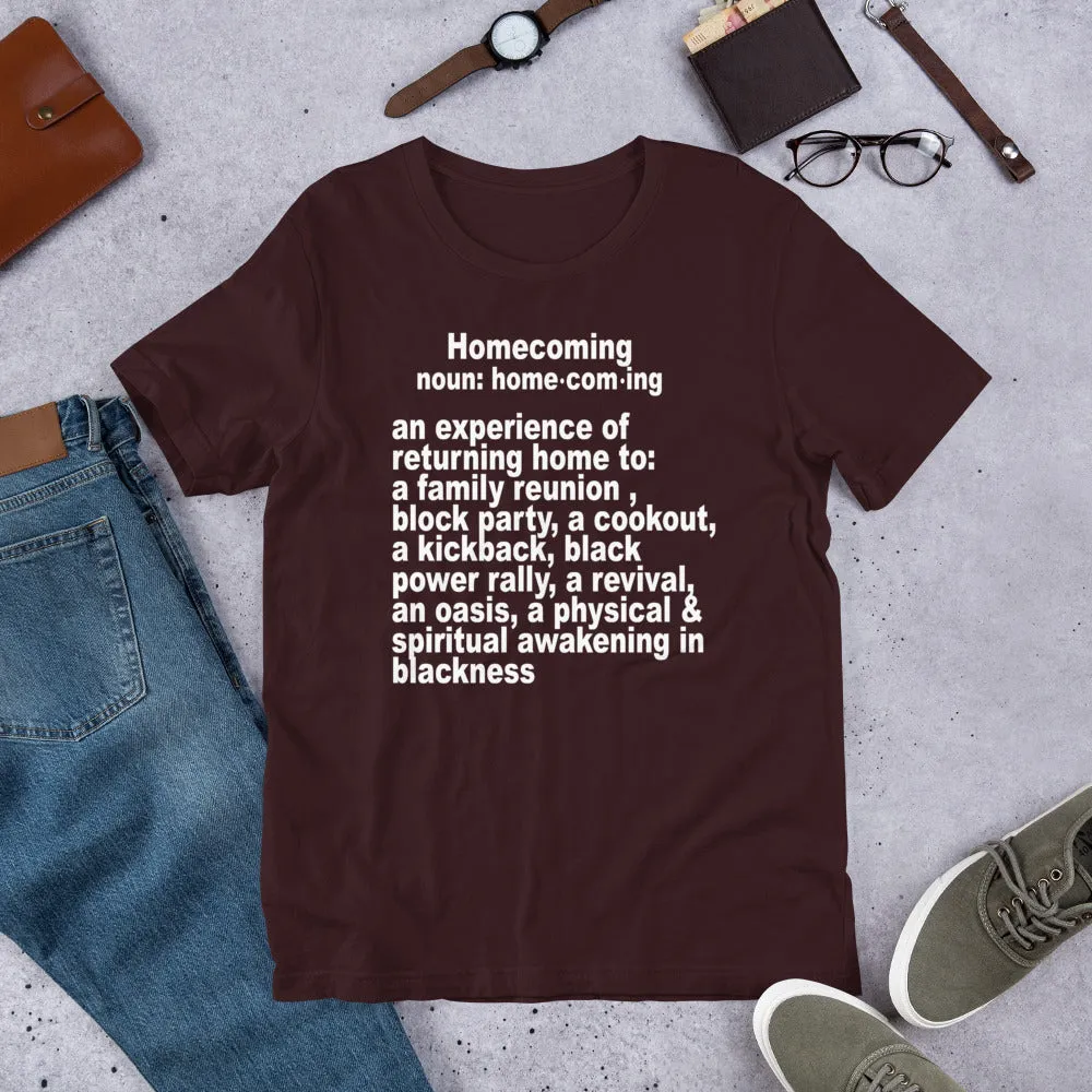 Homecoming Meaning Tshirt