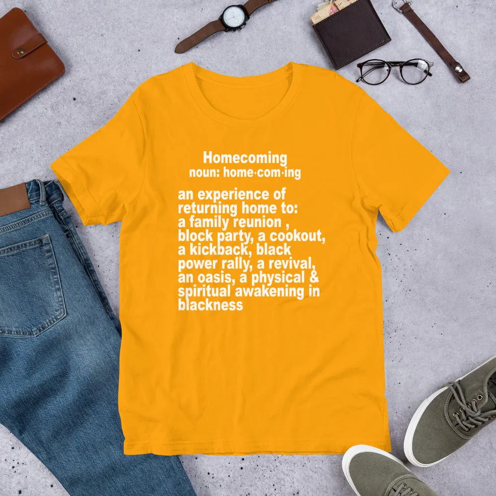Homecoming Meaning Tshirt