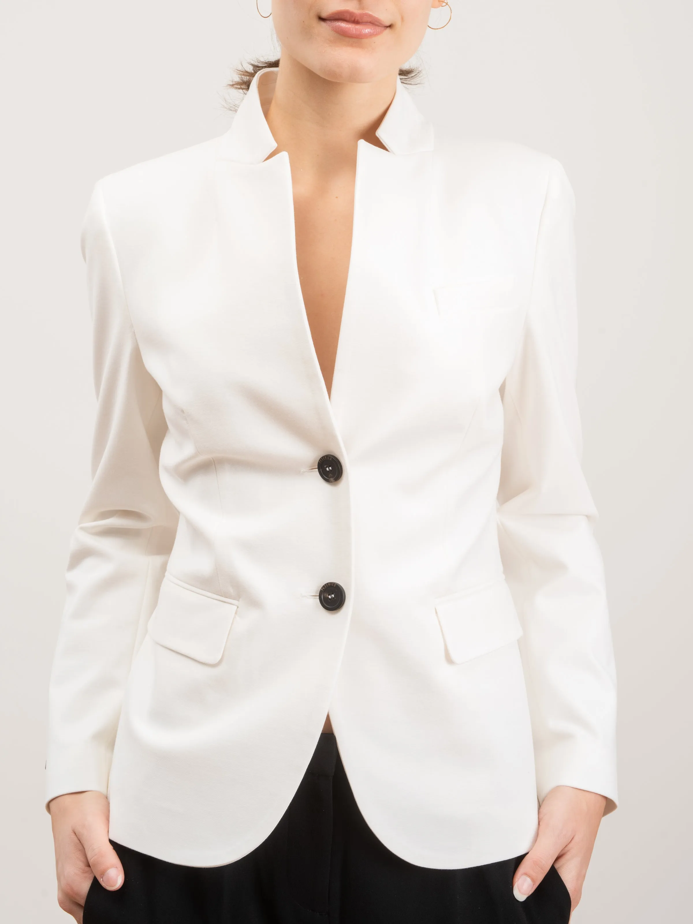 jersey stretch blazer