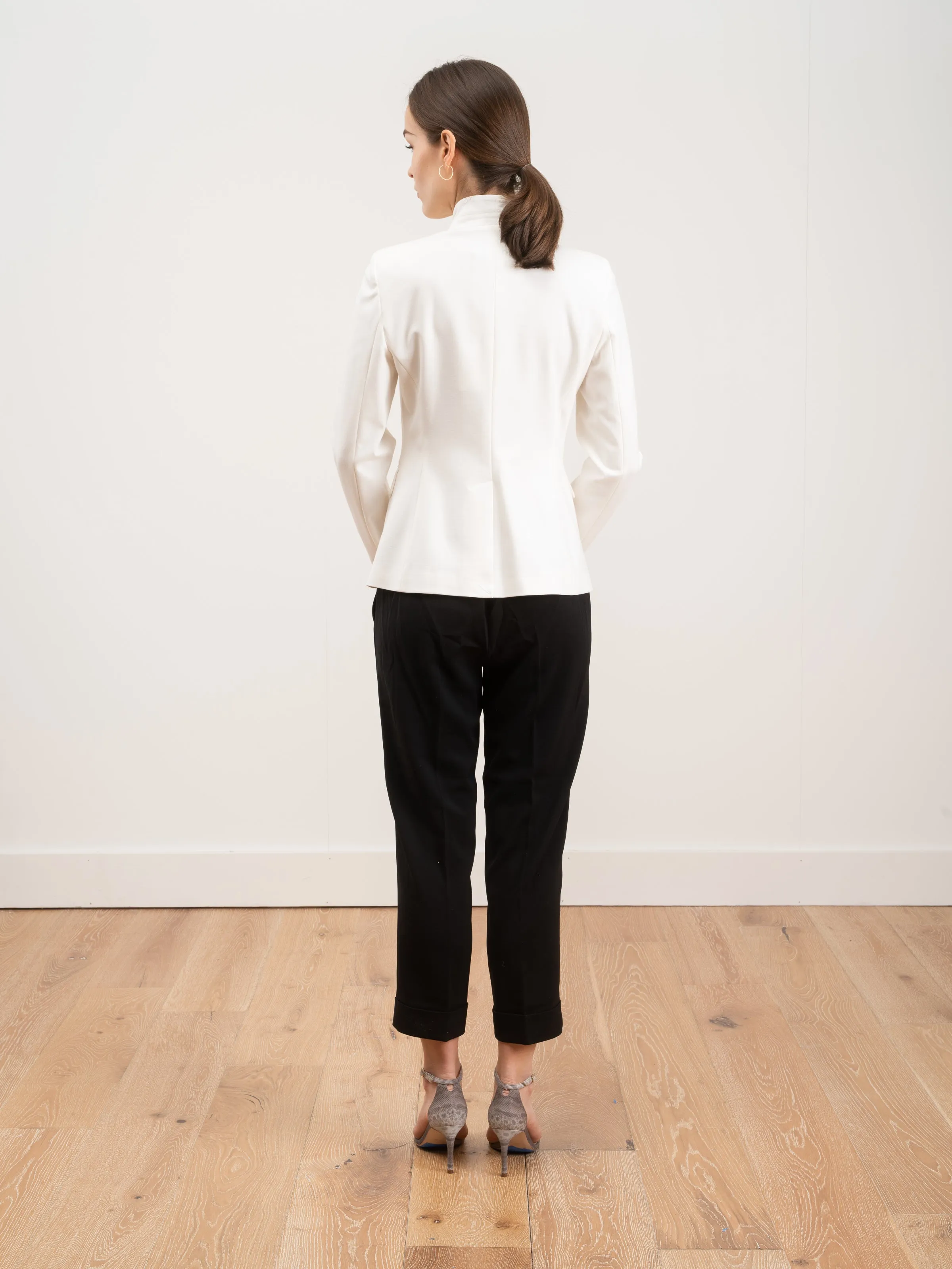 jersey stretch blazer