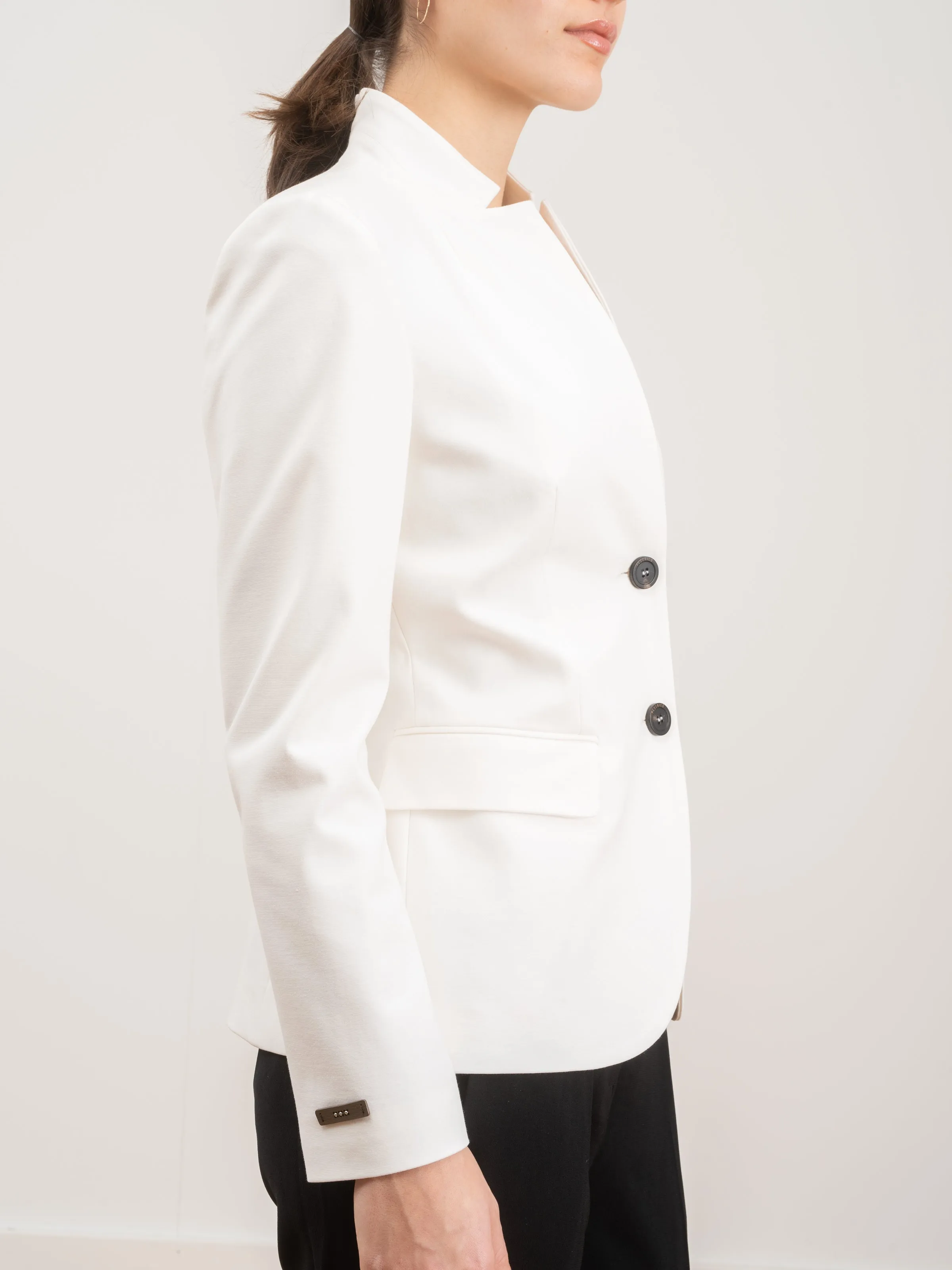 jersey stretch blazer