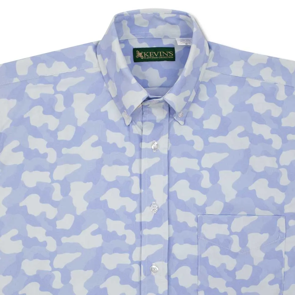 Kevin's "Out Of The Blue" Camo Performance Long Sleeve Fishing Shirt