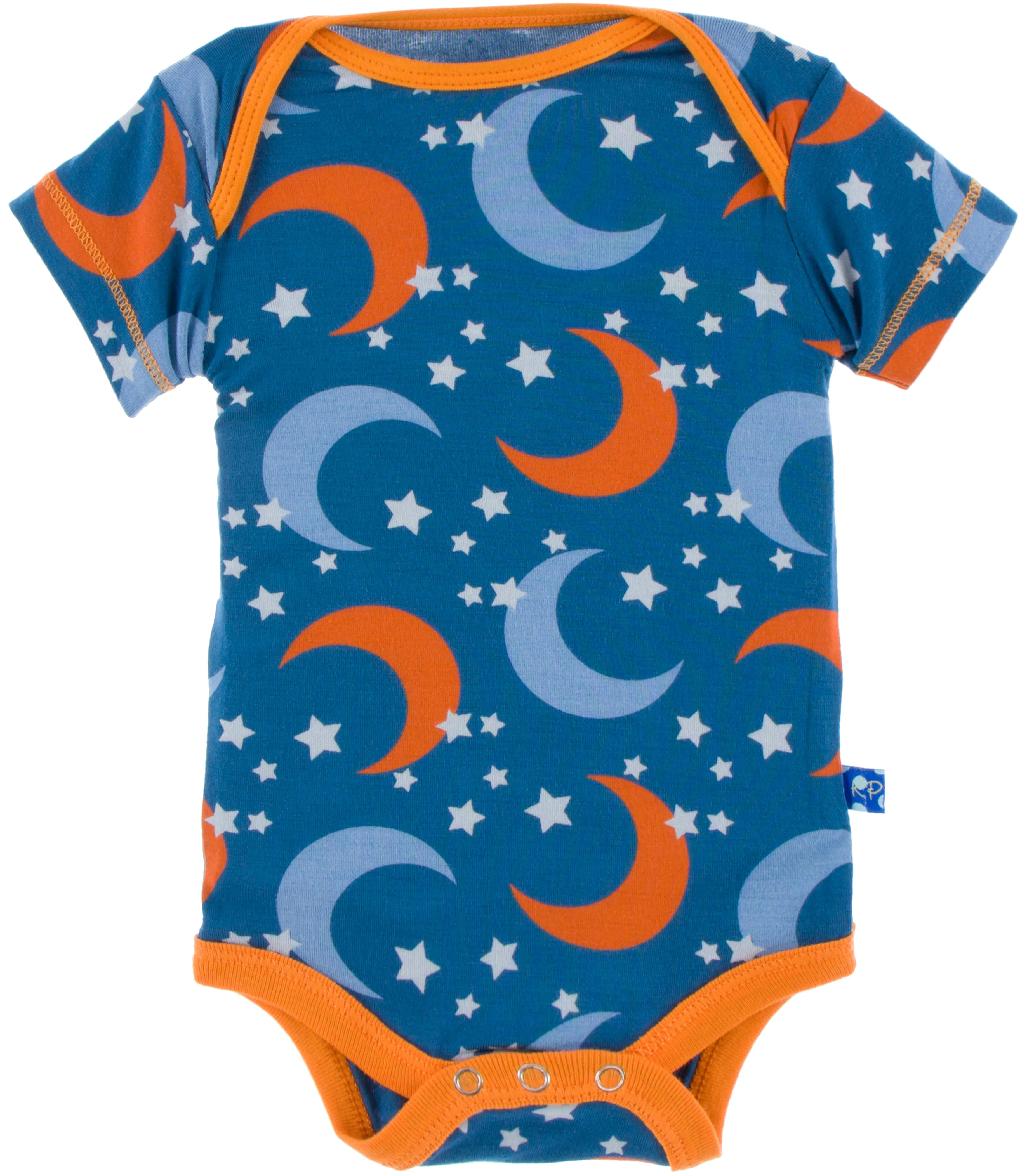KicKee Pants Twilight Moon and Stars Short Sleeve One Piece