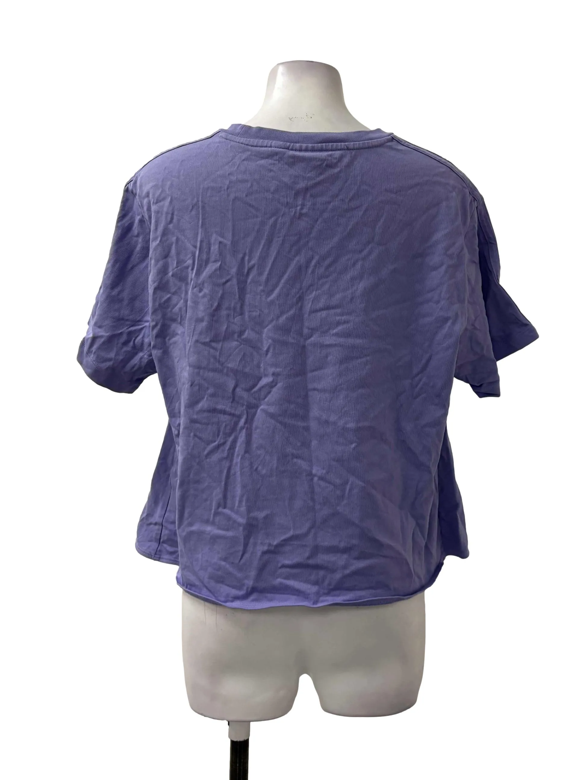 Lilac Adidas Logo Tee