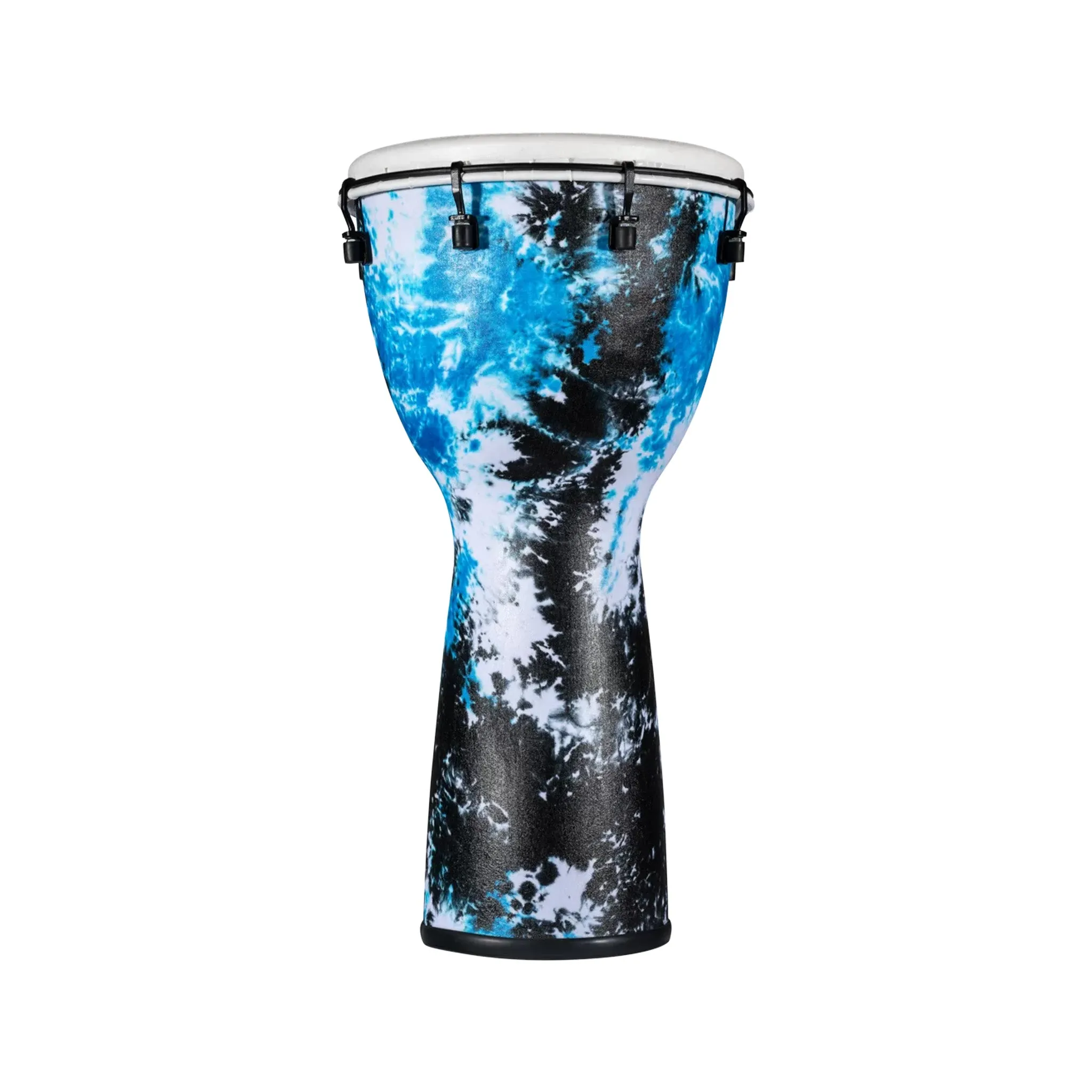 MEINL Percussion ADJ12-GB 12inch Alpine Series Djembe, Galactic Blue Tie Dye