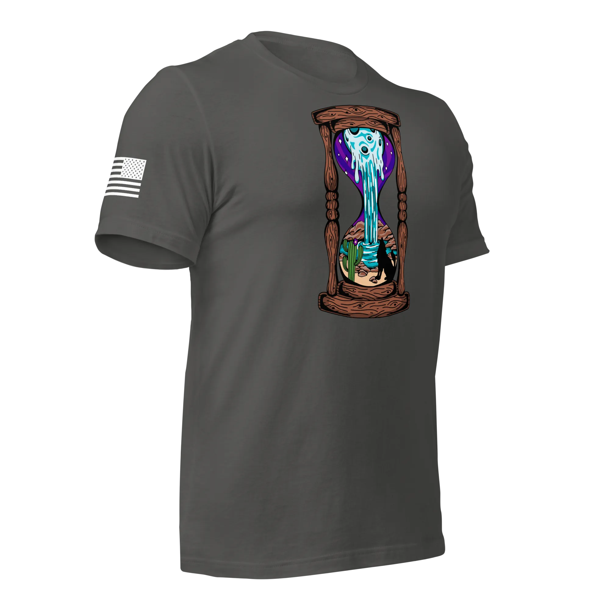 Melting Moon Hourglass v2 T-Shirt
