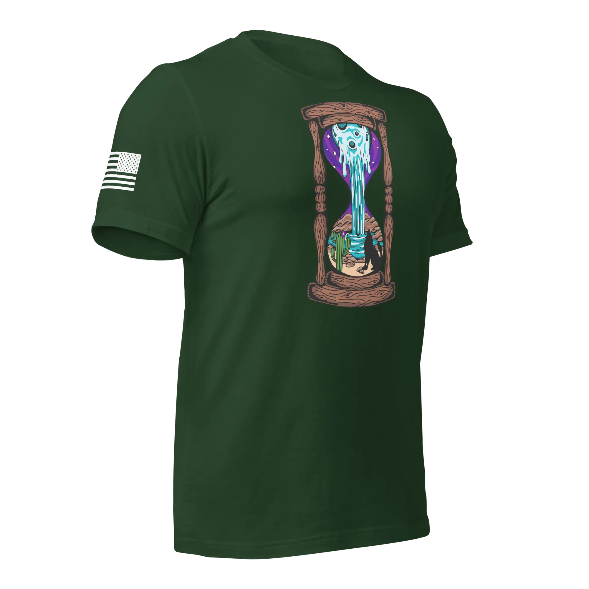 Melting Moon Hourglass v2 T-Shirt